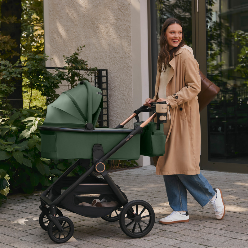 Layla 2 in 1 beige sand stroller, , medium-null