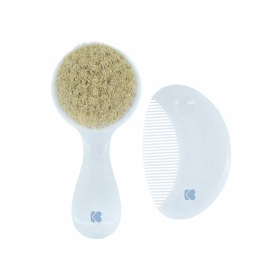 Kikka boo comb & brush savanna blue, , medium