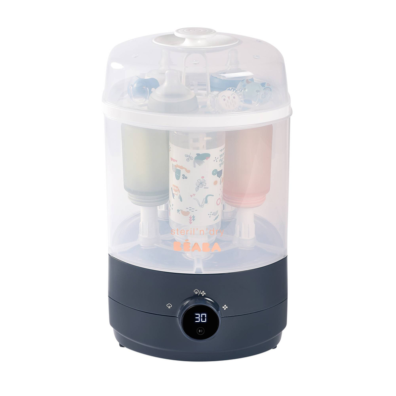 Beaba steril n dry sterilizer dryer 2 in 1 - night blue, , medium-null