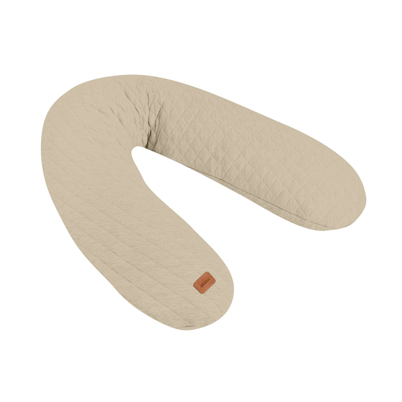 Beaba big flopsy nursing pillow - fleur de coton linen, , medium-null