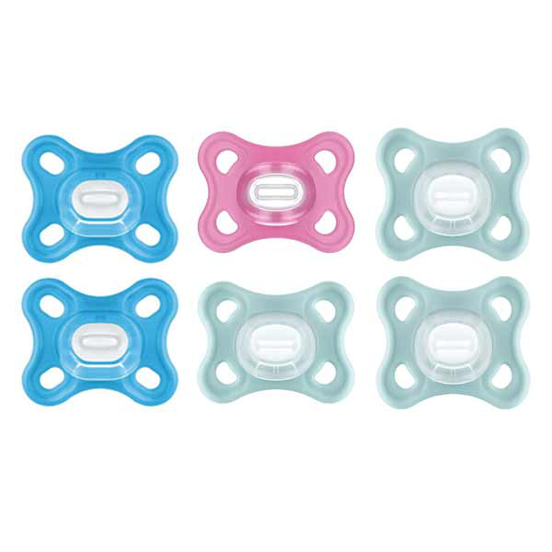 Mam comfort pacifier 2-6m boy x 2 pcs-null