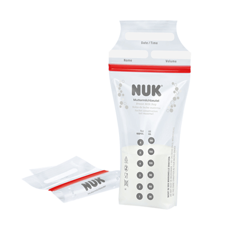 Nuk breast milk x 25 storage bags, , medium-null