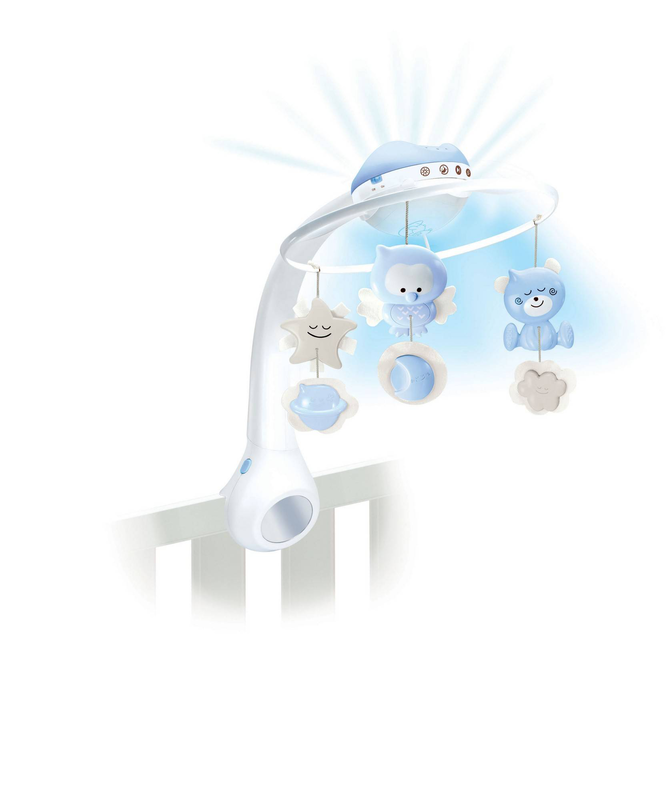 Infantino 3in1 projector musical mobile - blue, , medium-null