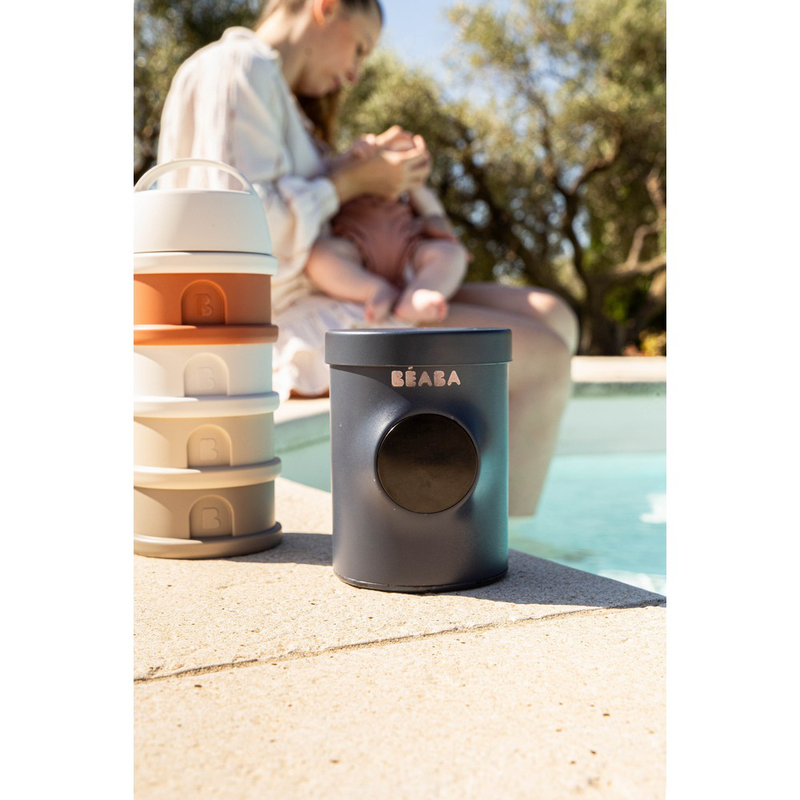 Beaba milk nomad bottle warmer - night blue, , medium-null