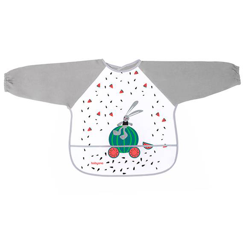 Babyono long-sleeve bib baby adventurer 24months+, , medium-null