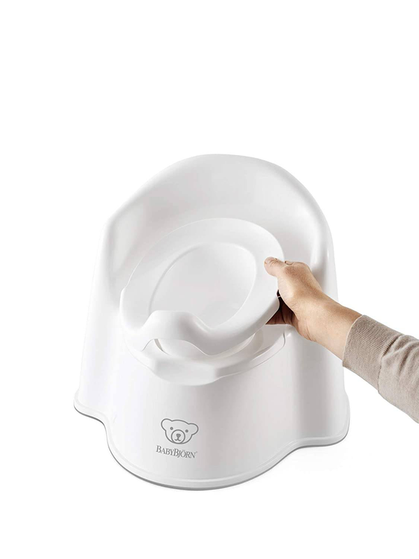 Babybjorn potty chair - white/grey, , medium-null