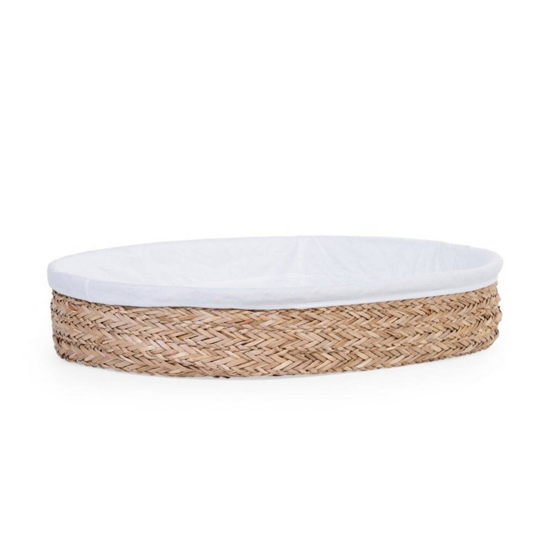 Childhome changing basket natural+mattress 70x50 - seagrass, , medium-null
