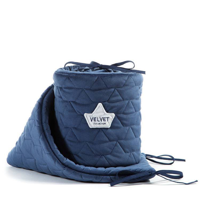 La millou bumper velvet - harvard blue, , medium