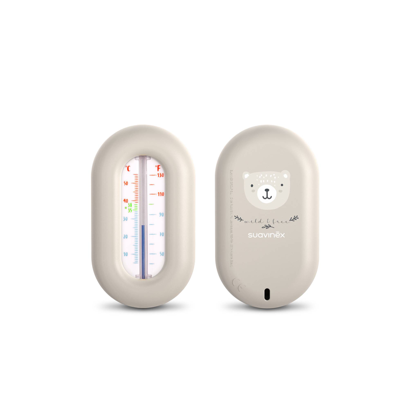 Suavinex baby bath thermometre - beige, , medium-null