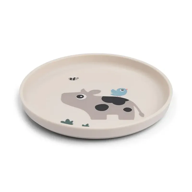 Done by deer foodie plate tiny farm - sand, , medium-null