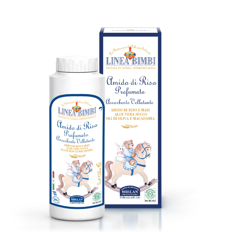 Linea bimbi perfumed rice starch 75g, , medium-null