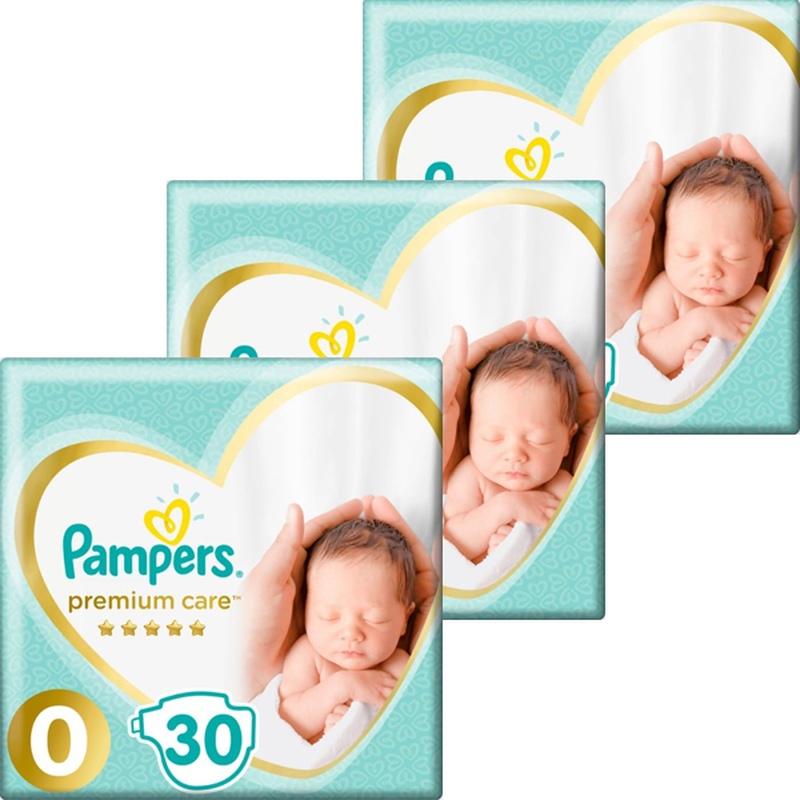 Pampers premium care micro maxi pack no.0 1-2.5kg 4x30&tau;&mu;&chi;-null