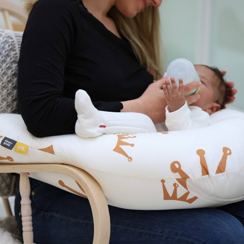 Simply good nursing pillow - brown crown, , medium-null