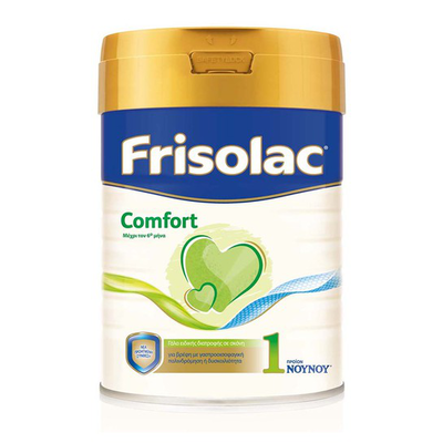 Frisolac comfort 1 | &gamma;ά&lambda;&alpha; &epsilon;&iota;&delta;&iota;&kappa;ή&sigmaf; &delta;&iota;&alpha;&tau;&rho;&omicron;&phi;ή&sigmaf; &mu;έ&chi;&rho;&iota; &tau;&omicron;&nu; 6&omicron; &mu;ή&nu;&alpha; | 400gr, , medium