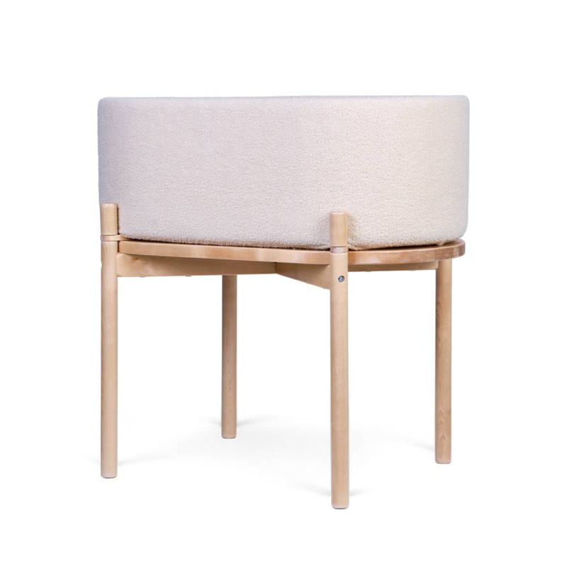 Childhome cradle teddy 79x45x82cm - ecru, , medium-null