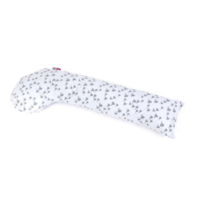Simply good pregnancy pillow - grey hedgehogs, , medium