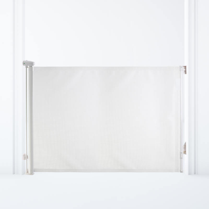 Dreambaby glide n hide retractable gate 90cm / 140cm &ndash; white, , medium-null