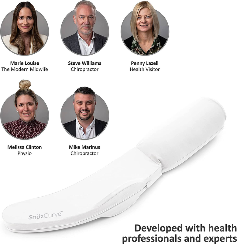 Snuz curve pregnancy pillow - grey, , medium-null