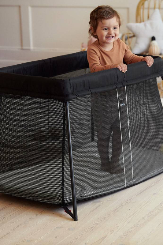 Babybjorn travel cot light - black, , medium-null
