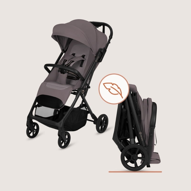 Tansi beige taupe stroller-null