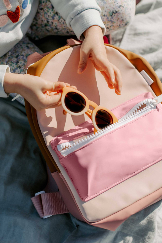Beaba faro kids backpack - dusty pink-null
