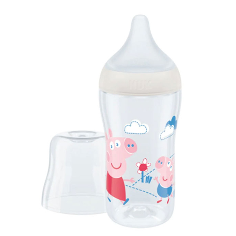 Nuk perfect match peppa pig &mu;&pi;&iota;&mu;&pi;&epsilon;&rho;ό pp &kappa;&alpha;&tau;ά &tau;&omega;&nu; &kappa;&omicron;&lambda;&iota;&kappa;ώ&nu; &mu;&epsilon; &theta;&eta;&lambda;ή &sigma;&iota;&lambda;&iota;&kappa;ό&nu;&eta;&sigmaf; 3m+ 260 ml-null