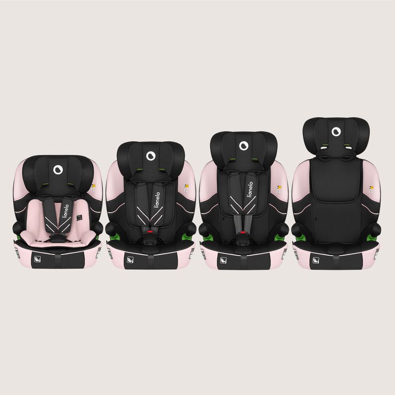 Levi fix isofix i-size 76-150cm pink baby car seat-null