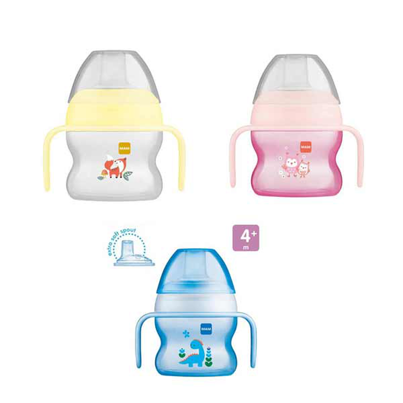 Mam baby feeding starter cup with handles 4m+ 150ml girl-null