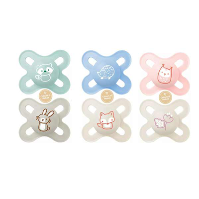 Mam start silicone soother 0-2m unisex 2 pcs, , medium
