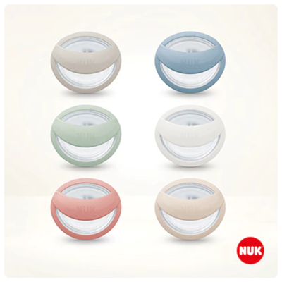 Nuk mommy feel silicone soother 0-9m 2 pieces, , medium