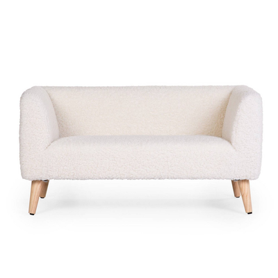 Childhome kids bench - teddy/off white, , medium