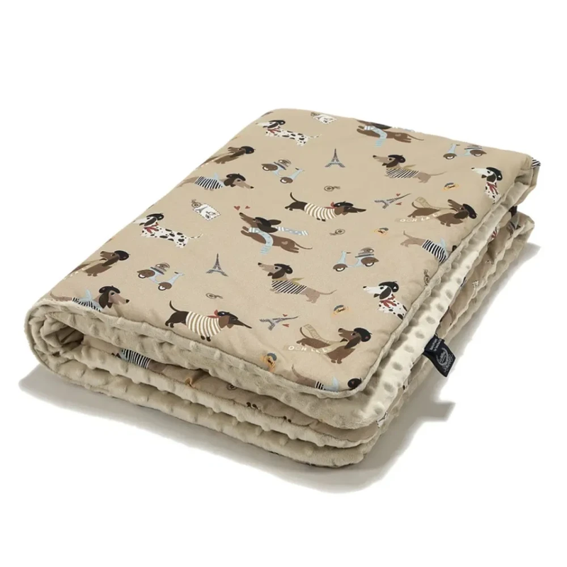 La millou blanket 140x110 - pierre the dog, , medium-null
