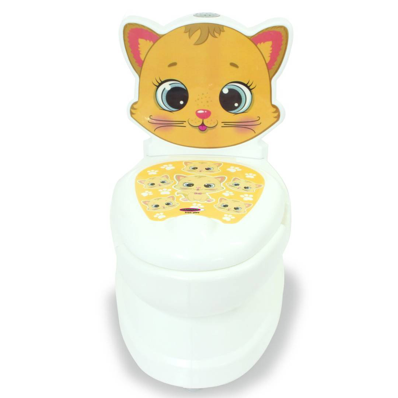 Jamara my small toilet cat with flush sound and toilet paper holder, , medium-null