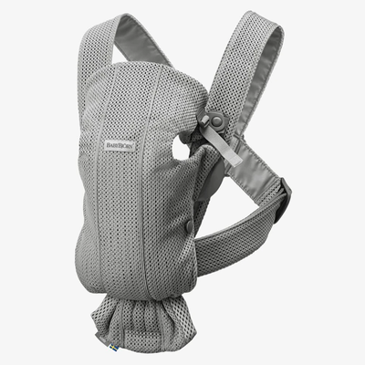 Babybjorn carrier mini - 3d mesh grey, , medium