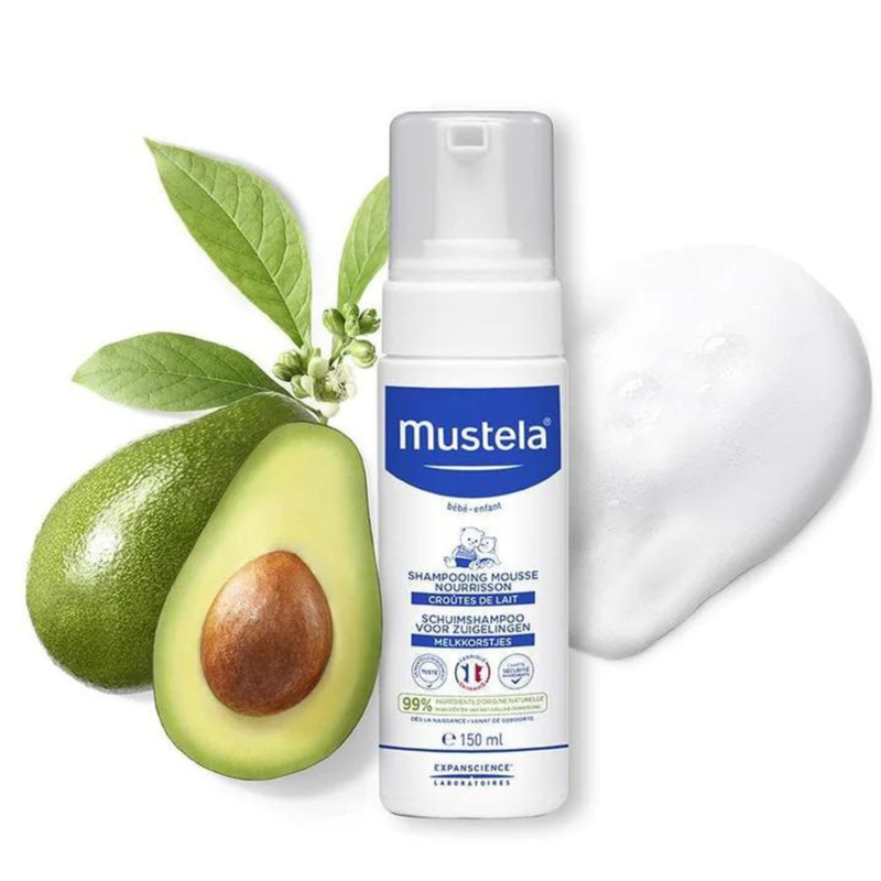 Mustela foam shampoo for newborns 150ml, , medium-null