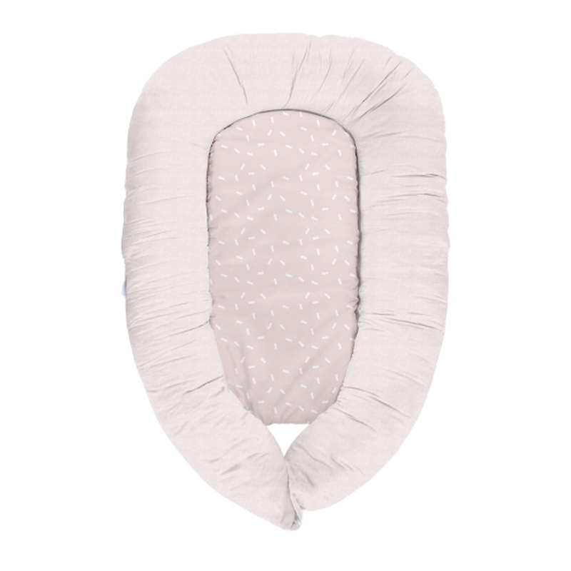 Kikka boo bed nest 3in1 confetti pink, , medium-null