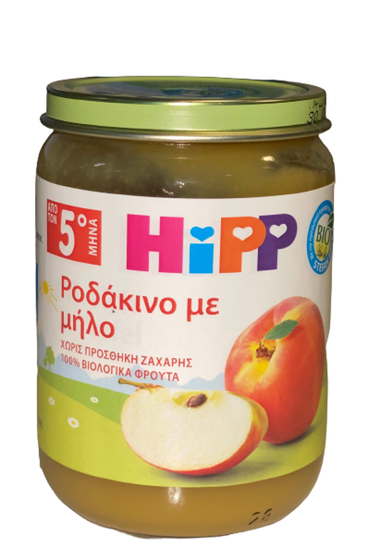 Hipp |&phi;&rho;&omicron;&upsilon;&tau;ό&kappa;&rho;&epsilon;&mu;&alpha; &rho;&omicron;&delta;ά&kappa;&iota;&nu;&omicron; &mu;&epsilon; &mu;ή&lambda;&omicron; 5m+ |190gr, , medium-null