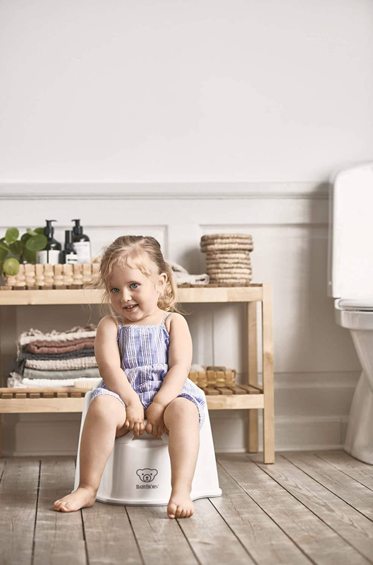 Babybjorn potty chair - white/grey, , medium-null