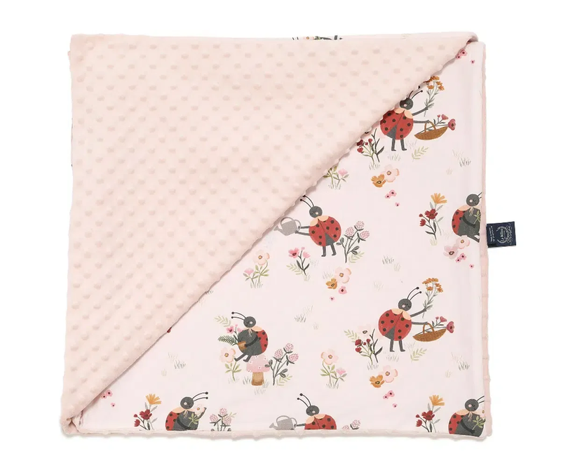 La millou blanket 140x110 light - mirella powder pink, , medium-null
