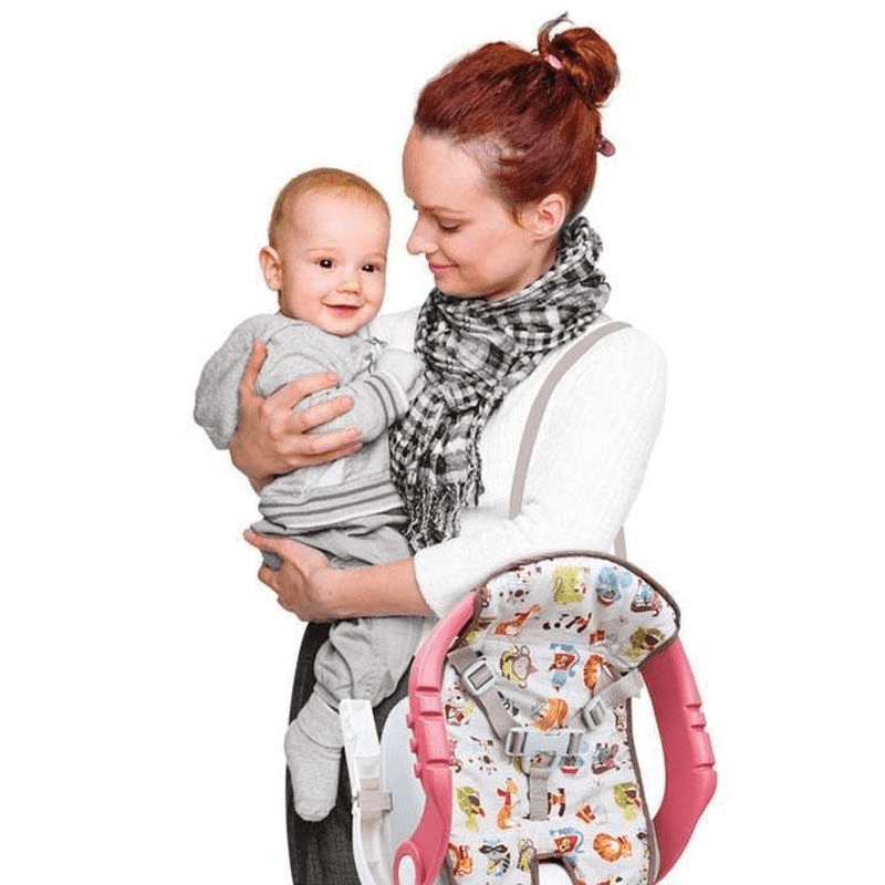 Winfun deluxe fold and go booster seat animal paradise, , medium-null