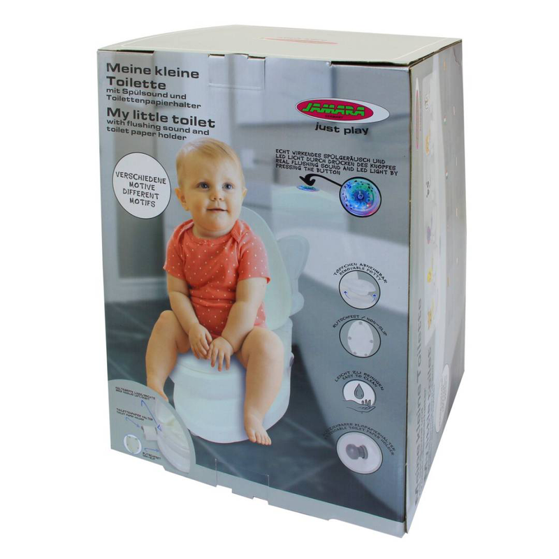 Jamara my small toilet cat with flush sound and toilet paper holder, , medium-null