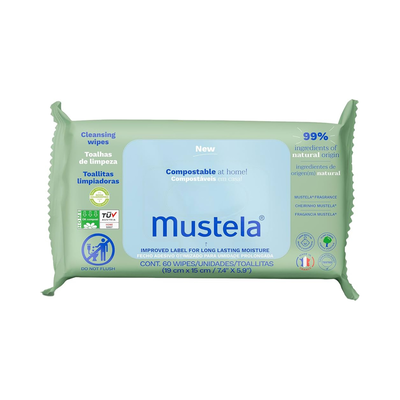 Mustela cleansing wipes, , medium
