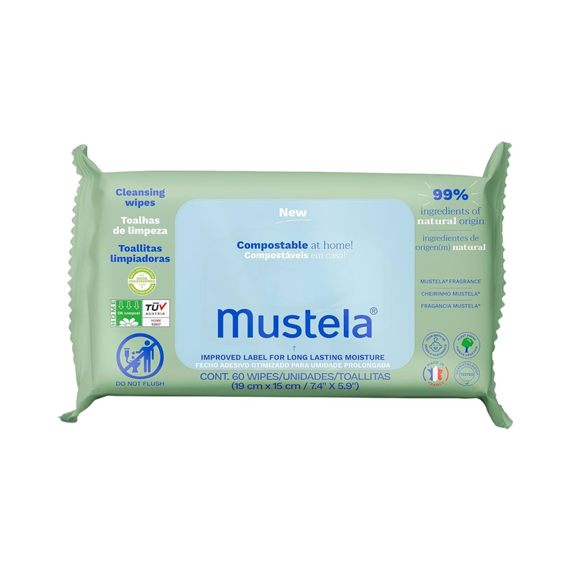 Mustela cleansing wipes-null