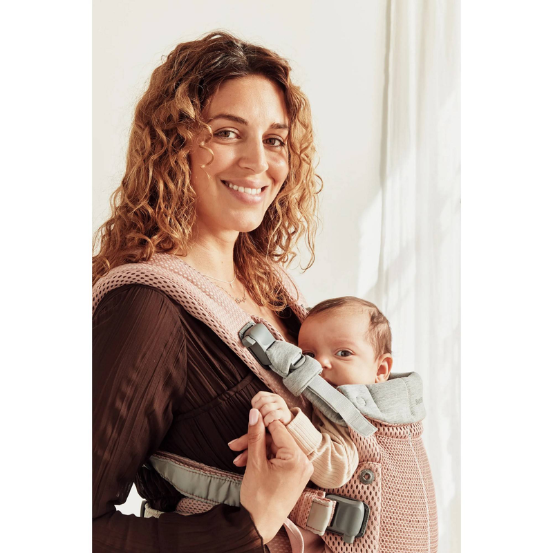 Babybjorn carrier harmony - mesh dusty pink, , medium-null