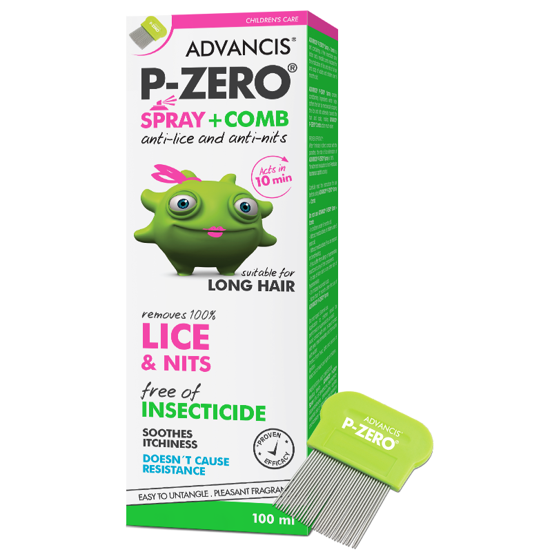 Advancis p-zero spray 100ml & comb, , st x, , medium-null
