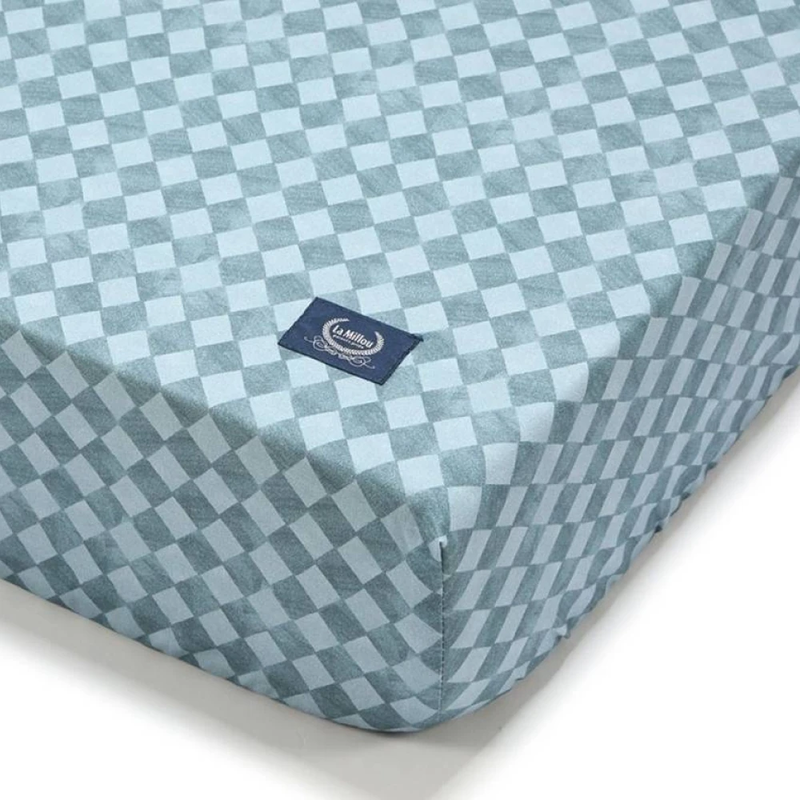La millou sheet 140x70 prince wind blue, , medium-null