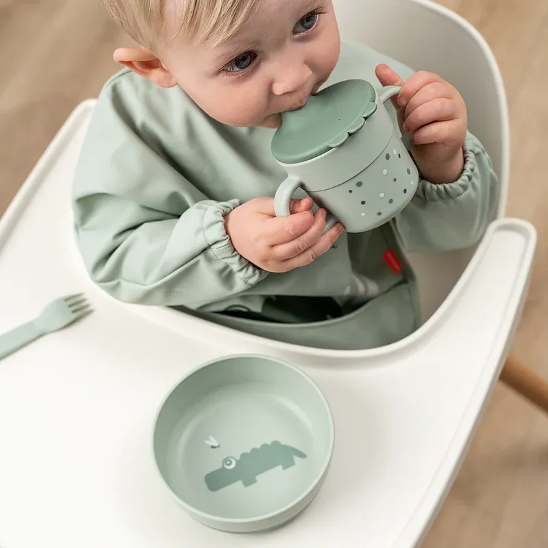 Done by deer foodie bowl croco - green, , medium-null