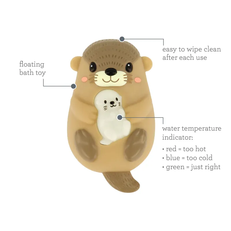 Infantino light up otter right temperature, , medium-null