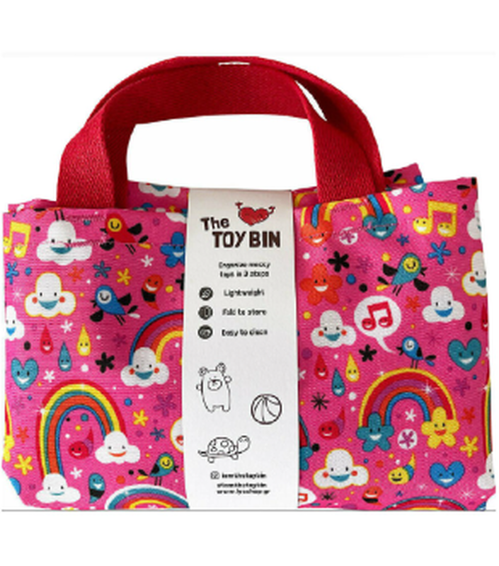 Toy bin organize toys bag fiona-null