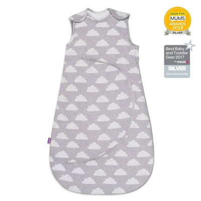 Snuz sleeping bag 2.50 tog 0-6 - cloud, , medium
